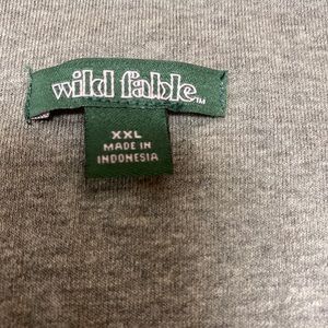 Gray V Neck T Shirt!